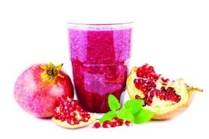 Healthy flavours such acai berry and pomegranate are mixing it up with herbs and spices like basil and aloe vera.